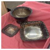 Vintage silver plate items