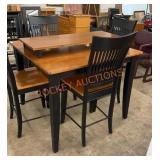Pub table and chairs set