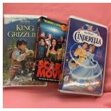 VHS movie lot