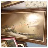 Large Framed art 56" x32"