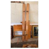 Vintage Dog bone style twin bed frame