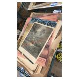 Vintage paper and loose art lot