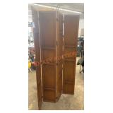 Vintage wooden screen