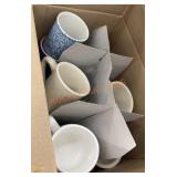 Coffee cup box lot