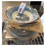 Small decorative plates and bowl set