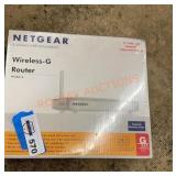 New in box net gear router and bestisan sound bar
