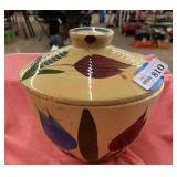 Vintage ovenware bowl and lid