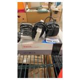 Vintage Nintendo game system with 2 controllers