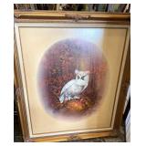 Framed and sign original art