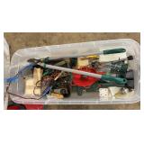 Misc. large garage tote