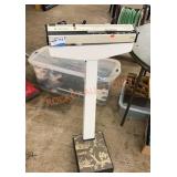 Vintage health o meter scale