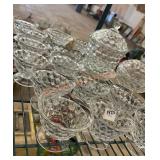 Misc. clear glass lot