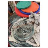 Glass Pyrex bowl set