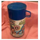 Vintage super hero thermos
