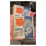 Vintage currier Ives print dinnerware new in box