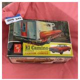 Chevelle El Camino pickup with custom camper