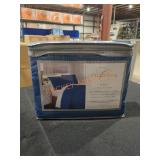 Charisma 3pc Blue Duvet Set King Size