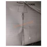 Hampton Bay Beige & Oil Rubbed Bronze Floor Lamp