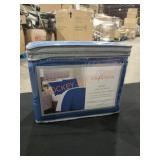 Charisma 3pc Blue Duvet Set King Size