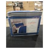 Charisma 3pc Blue Duvet Set King Size