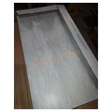 Florida Tile Porcelain Tile, Silver, 14 sq ft/box