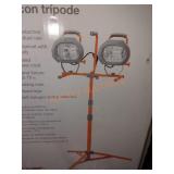 HDX 1200w Halogen Work Lights & Tripod
