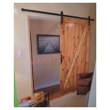 Masonite Barn Door Kit 42"x84" Knotty Alder