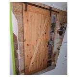 Masonite Barn Door Kit 36"x84" Knotty Alder