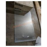 4ft x 2ft4in metal sheets