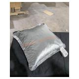 Lacourte Grey Decorative Throw Pillow