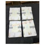 Cloud Island Crib Fitted Sheet Llamas (Set of 4)