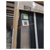 Jeldwen aprox. 81"x 64" single door w/ 2 Sidelites