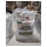 Liquid fence deer and rabbit repellent