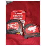 Milwaukee Tape Measure Lot