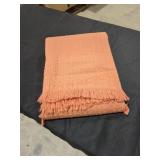 Opal House 60"×86" Peach Throw Blankets