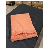 Opal House 60"×86" Peach Throw Blankets