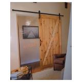 Masonite 42"x84" Barn Door Kit Knotty Adler