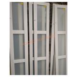 78" x 15" sliding closet doors