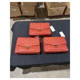 A New Day Red/Orange Purse (Set of 3)