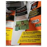 Ridgid HEPA level filtration kit