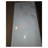 12in x 24in Marble Tile, 5 boxes