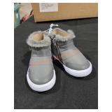 Cat&Jack Baby Grey Snow Boots Size 5