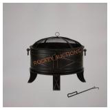 Quadripod 26in round firepit
