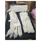 A New Day Knitted Scarves Oatmeal Color