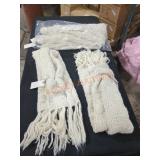 A New Day Knitted Scarves Oatmeal Color