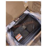 Fireplace glass fire screen