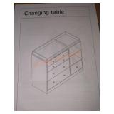 Baby changing table