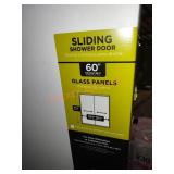 Delta 60" Sliding Shower Door Glass Panels