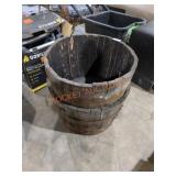 26" jack Daniels whiskey barrels