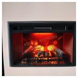 35in Ventless electric fireplace insert